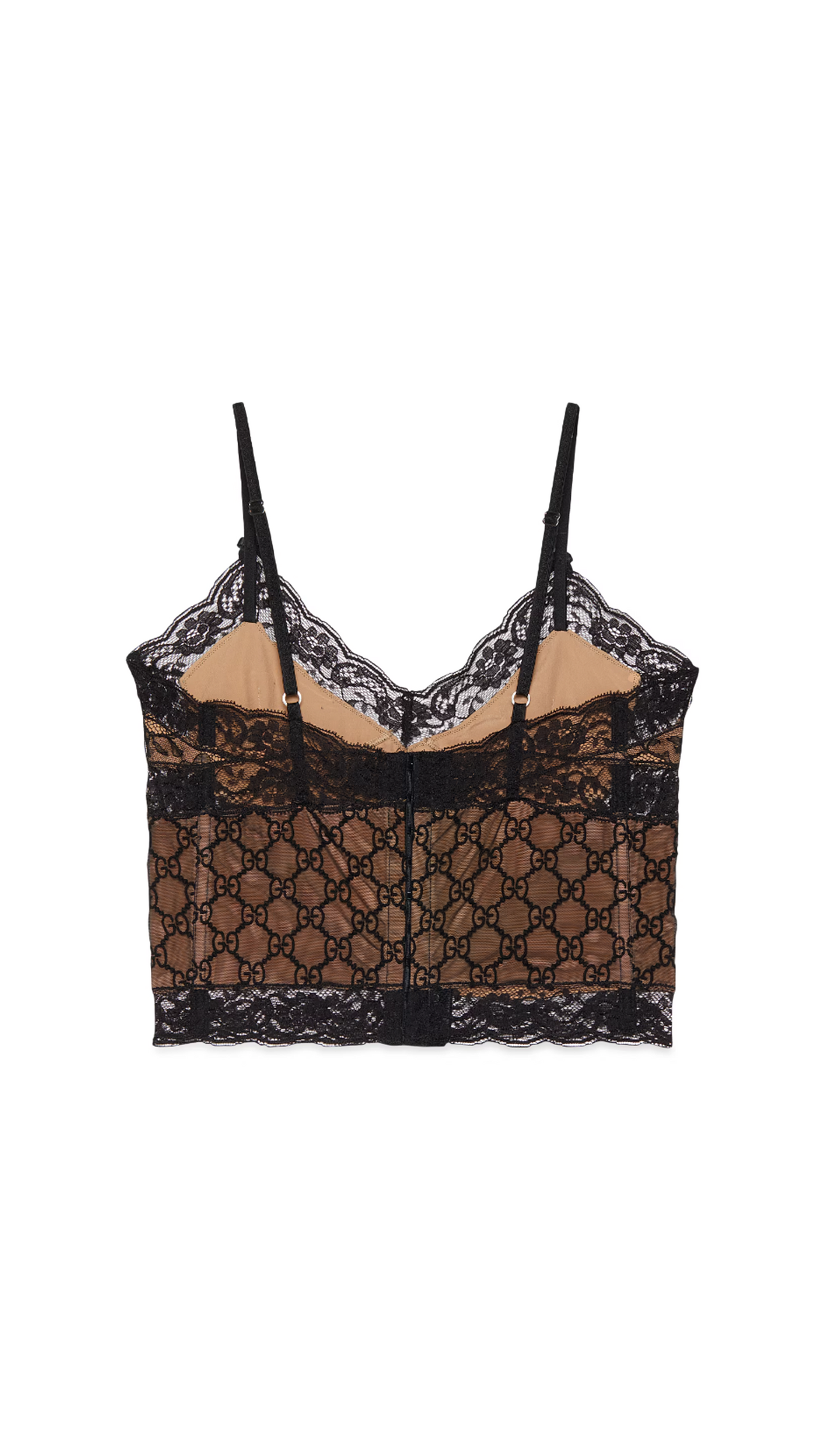 GG Lace Top - Black