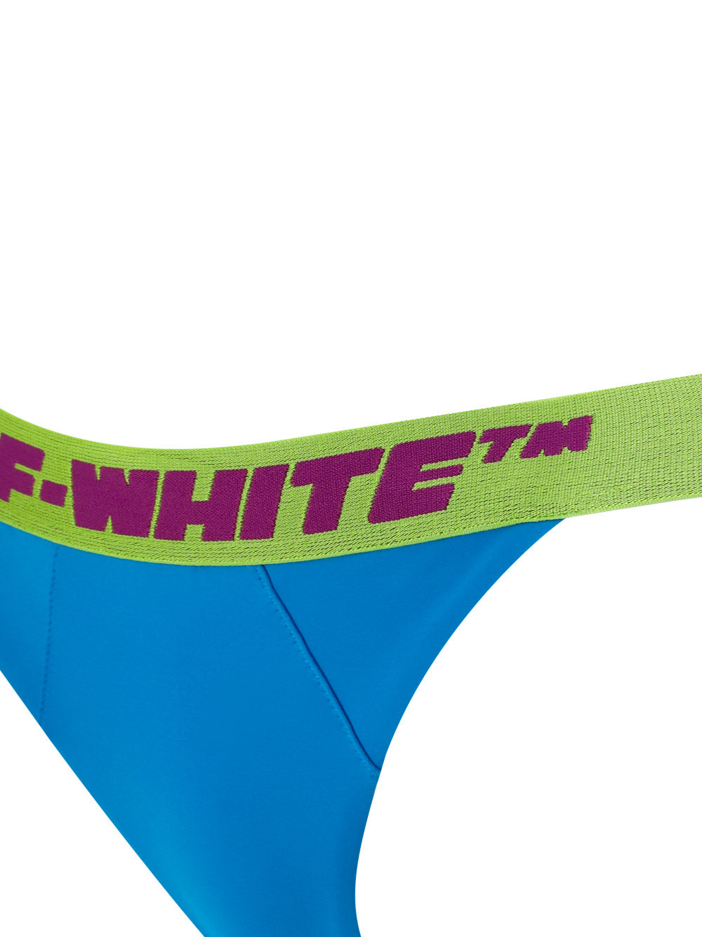 Logo Band Bikini - Blue
