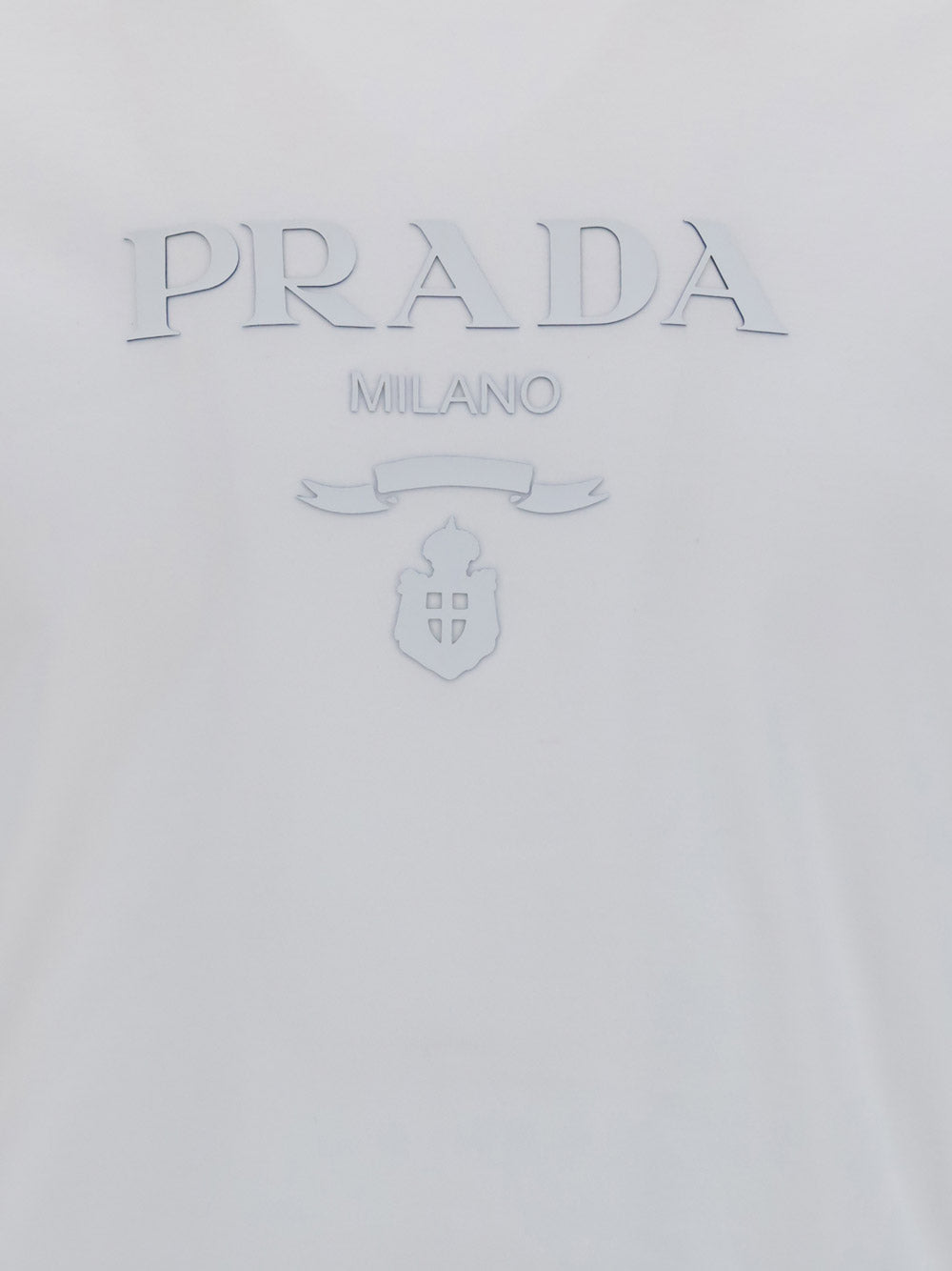 Cotton Embroidered T-Shirt - White
