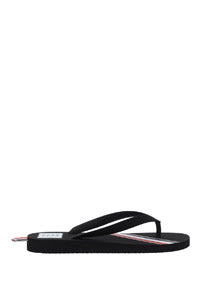 Rubber Stripe Flip Flop - Black