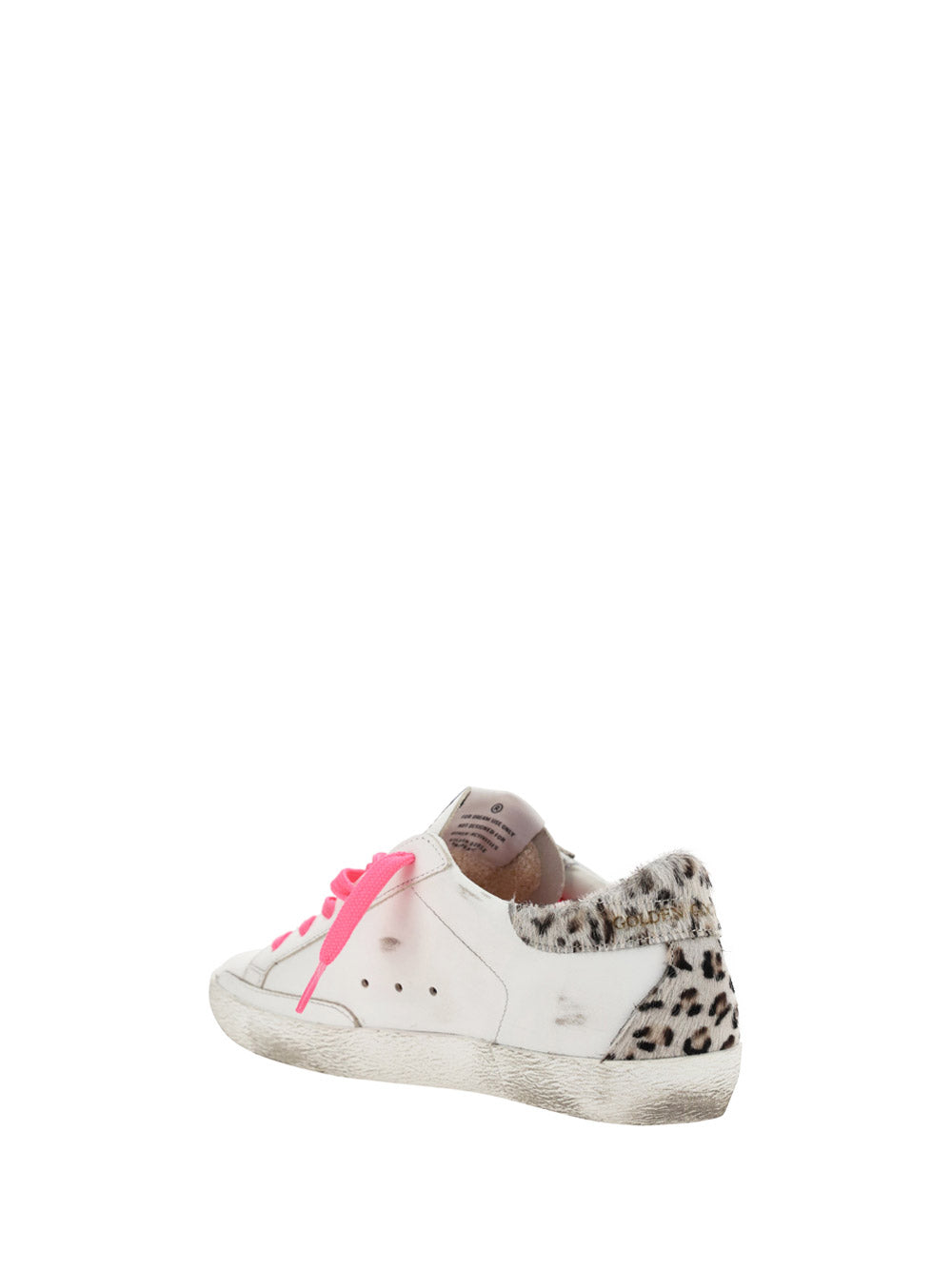 Superstar Sneakers - Leopard / White