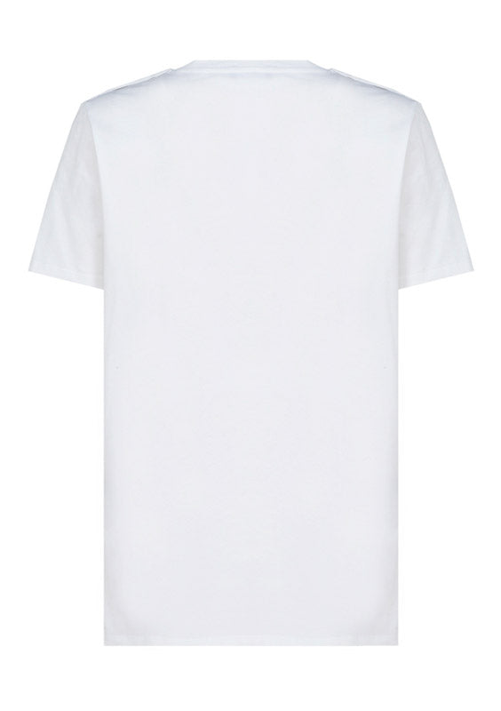 Logo Print T-Shirt - White