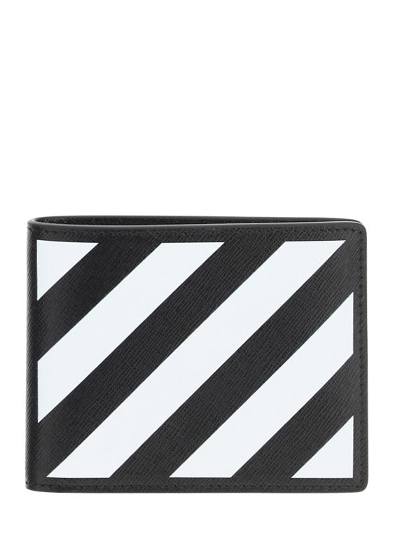 Binder Diag Saf Bifold Wallet - Black / White