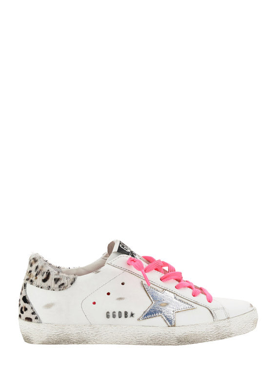 Superstar Sneakers - Leopard / White