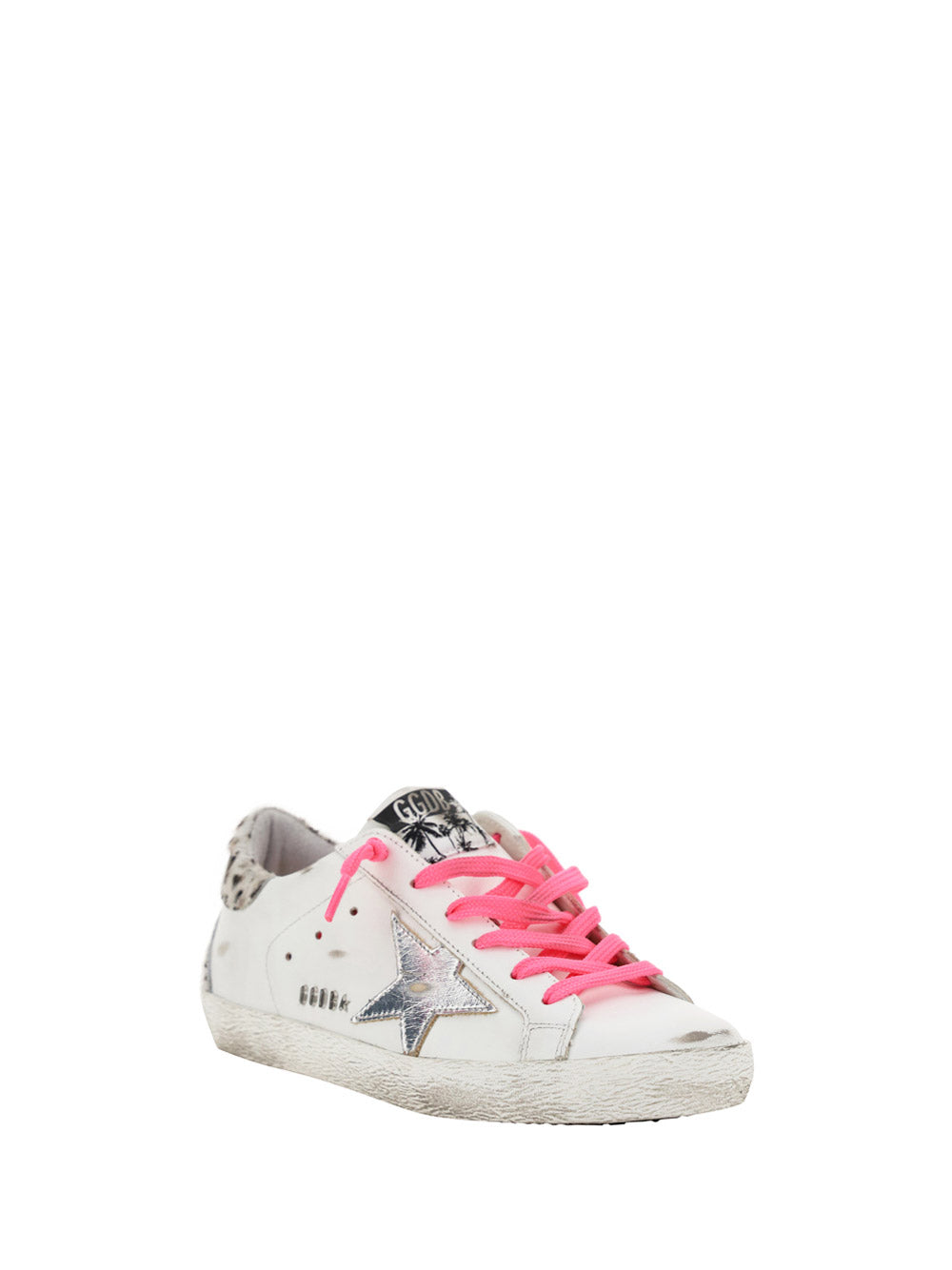 Superstar Sneakers - Leopard / White