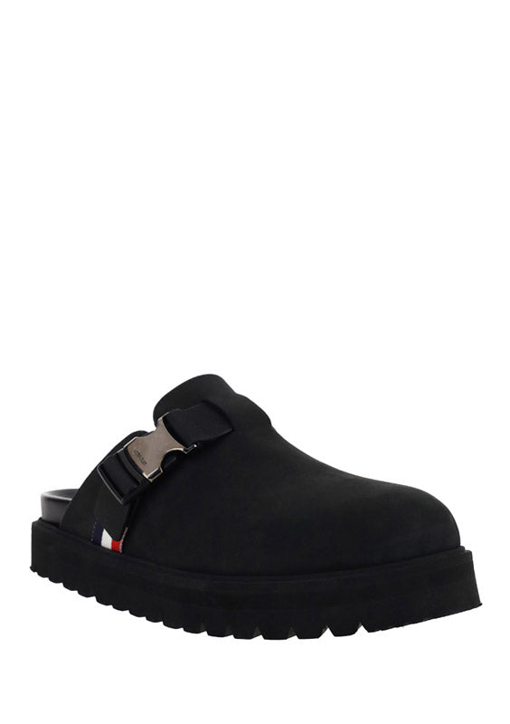Mon Mule Slide Shoes - Black
