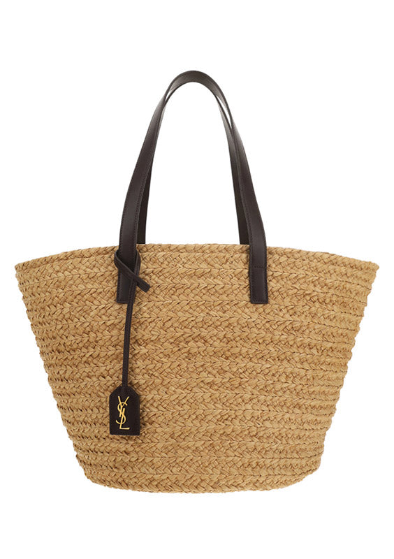 Panier Medium Raffia Tote - Natural