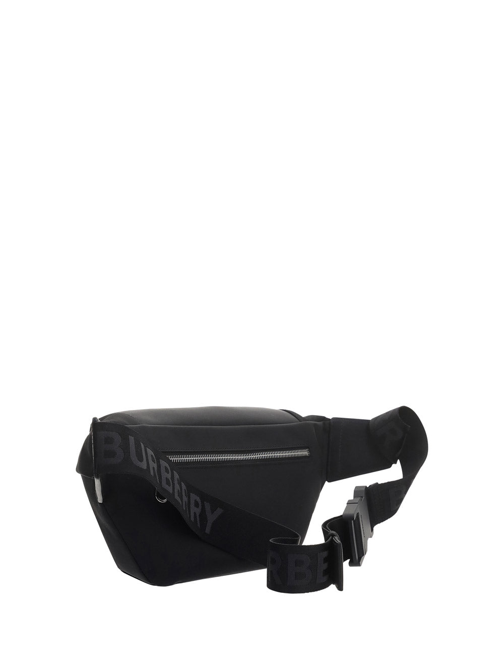 Sonny Belt Logo Print Nylon Sonny Bum Bag - Black