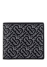 Monogram Print International Bifold Wallet - Black / White