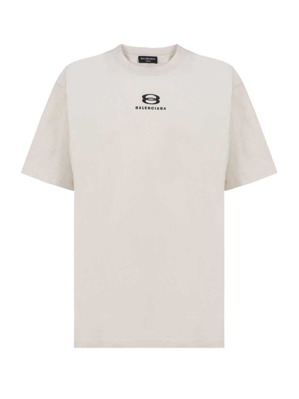 Oversized Logo T-Shirt - Ecru