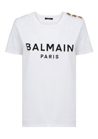 Logo Print T-Shirt - White