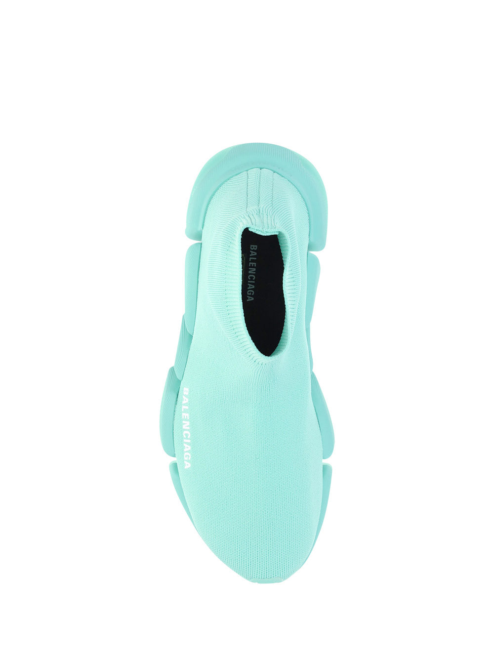 Speed 2.0 Recycled Knit Sneaker With Transparent Sole - Green