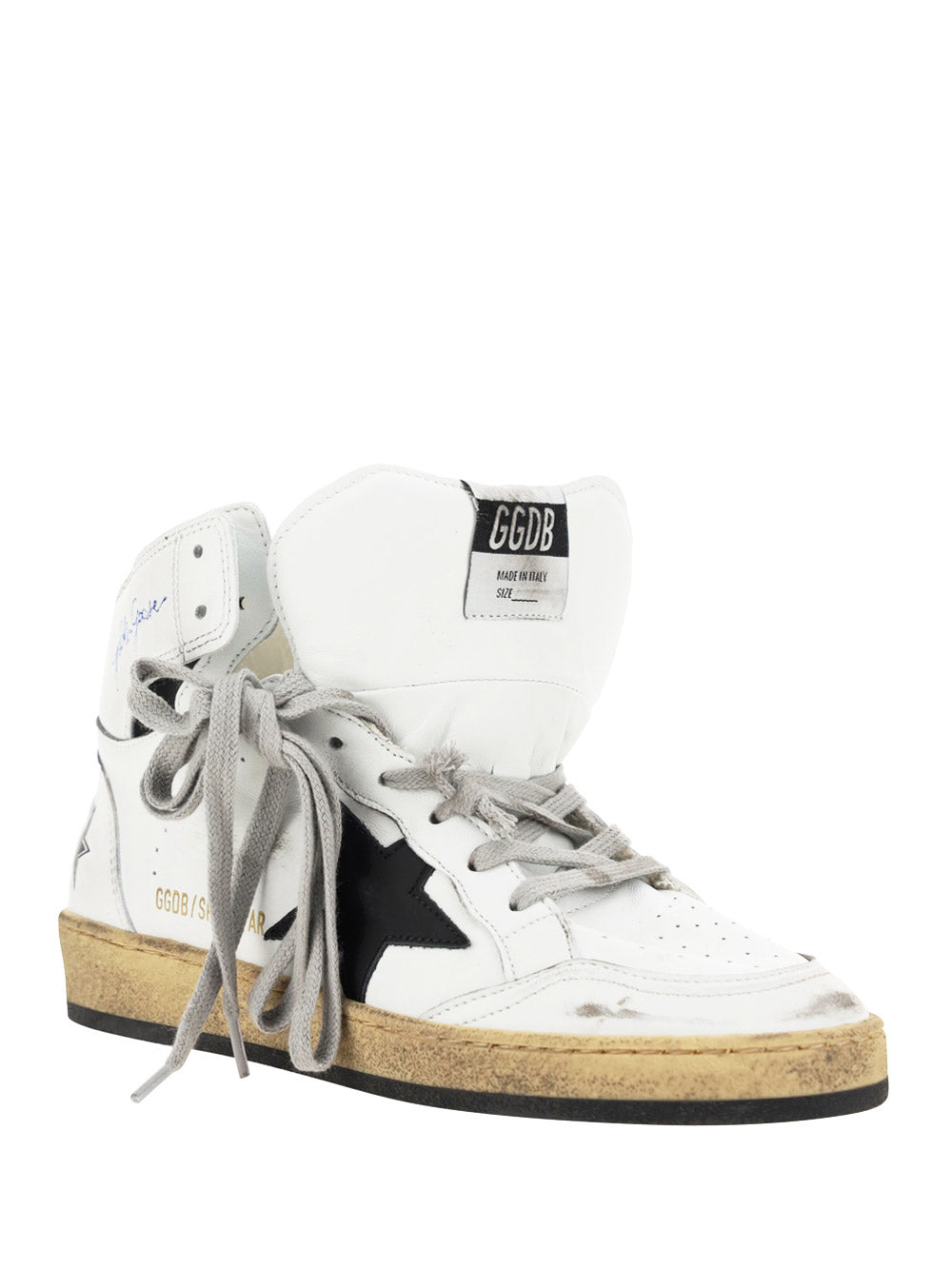 Sky Star Sneakers - White / Black