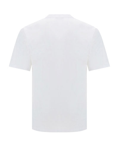 Cotton Embroidered T-Shirt - White