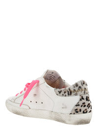Superstar Sneakers - Leopard / White