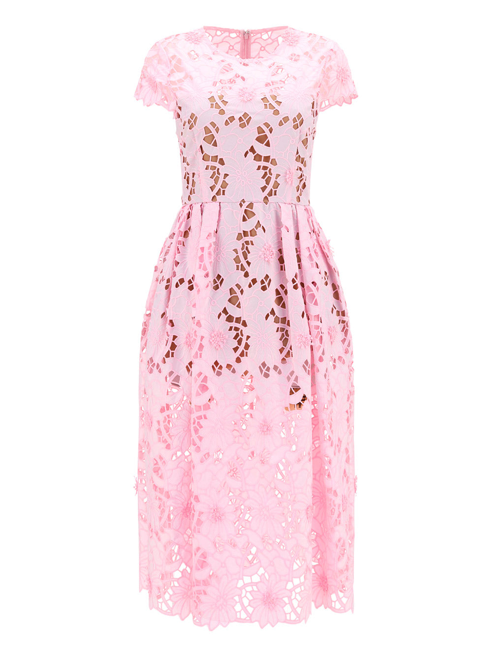 Peony Midi Dress - Light Pink