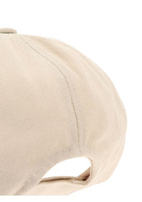 Tyron Logo Embroidered Baseball Cap - Ecru