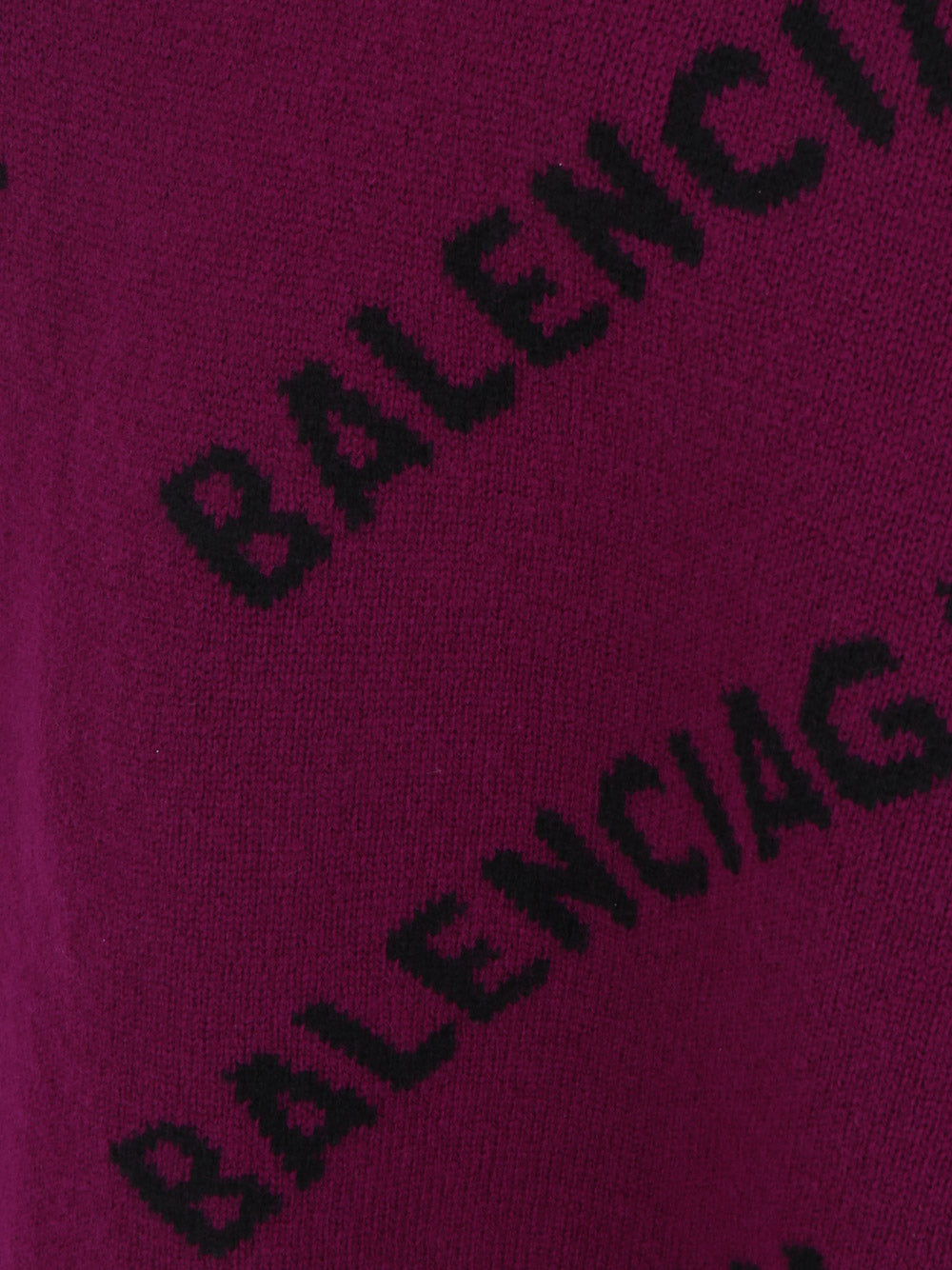 Allover Logo Sweater - Purple