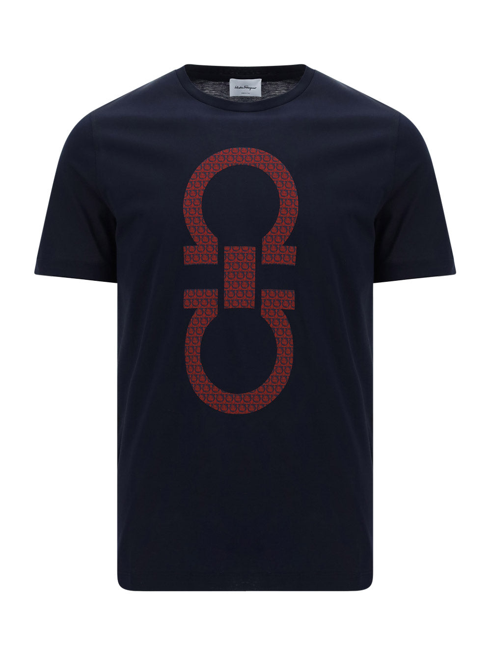 Oversized Gancio T-Shirt - Navy