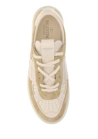 Low-Top Calfskin VL7N Snesker With Bands - Beige