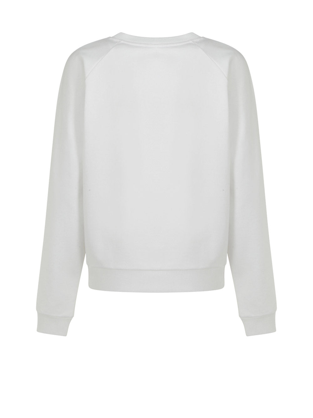 Cotton Sweatshirt With Logo - White