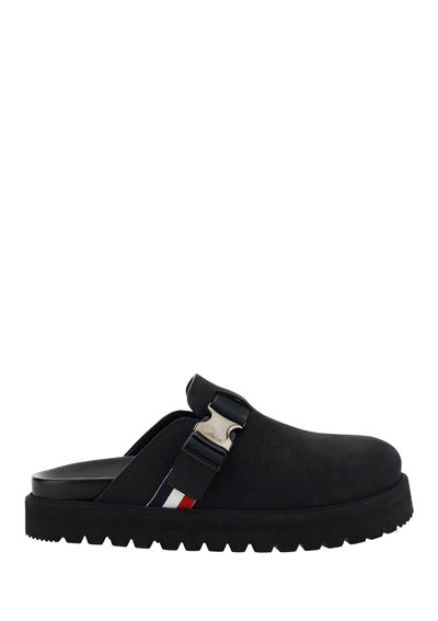 Mon Mule Slide Shoes - Black
