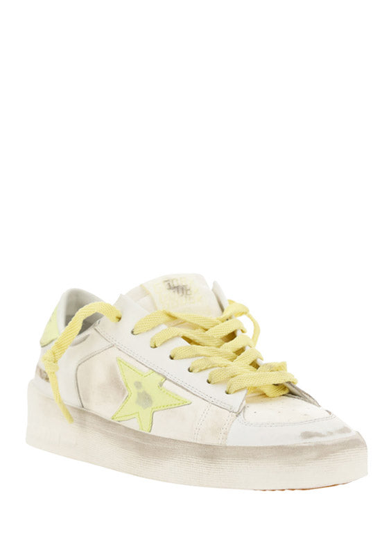 Stardan Sneakers - Ivory White / Yellow