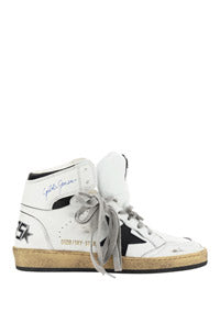 Sky Star Sneakers - White / Black
