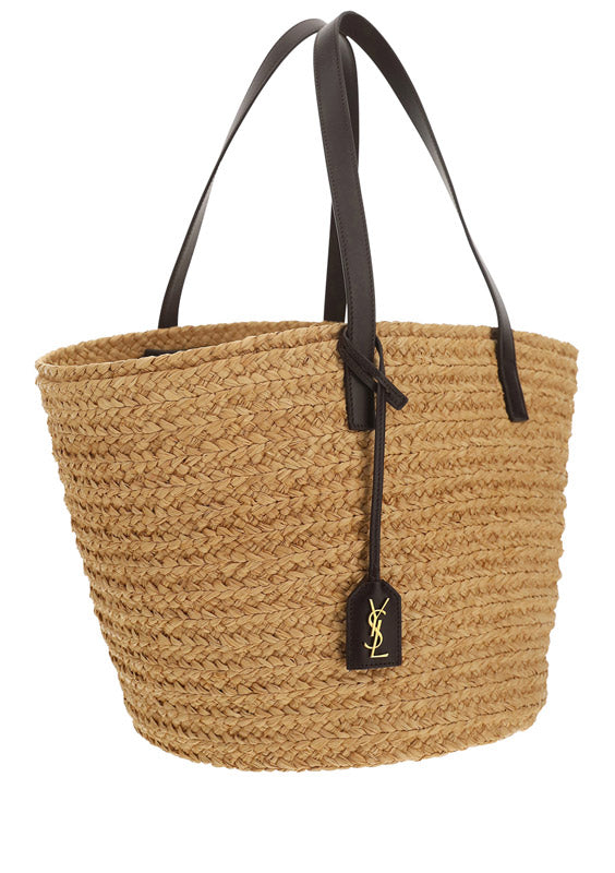 Panier Medium Raffia Tote - Natural