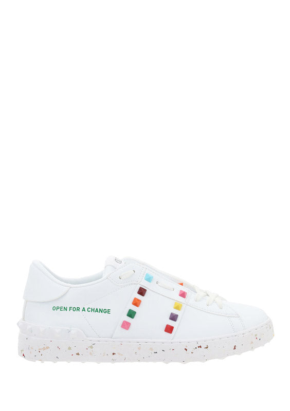Open For A Change Sneaker In Bio-Based Material - White
