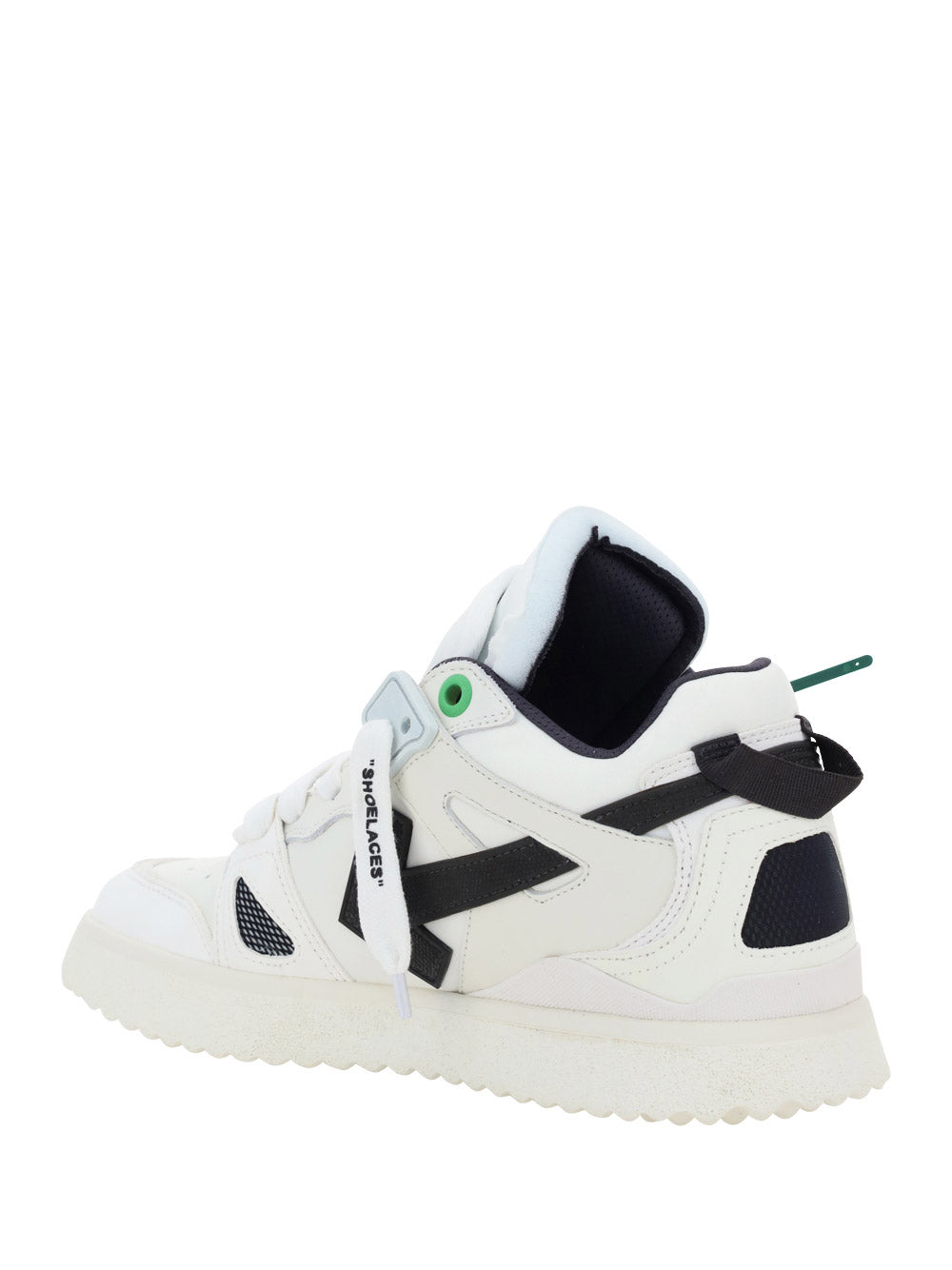 New Mid Top Sponge Sneakers - White