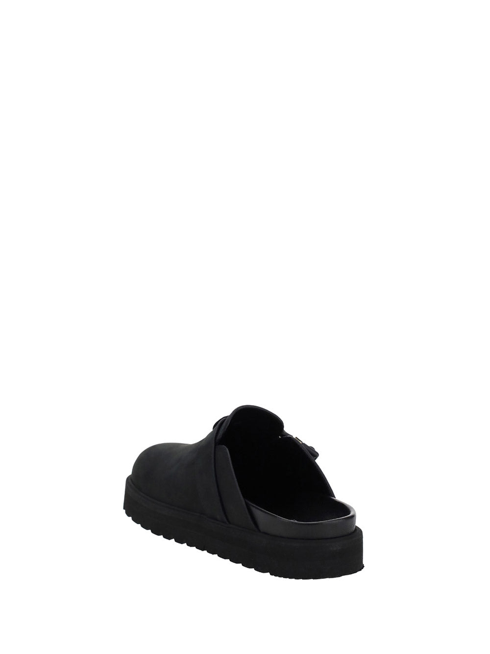 Mon Mule Slide Shoes - Black
