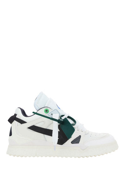 New Mid Top Sponge Sneakers - White