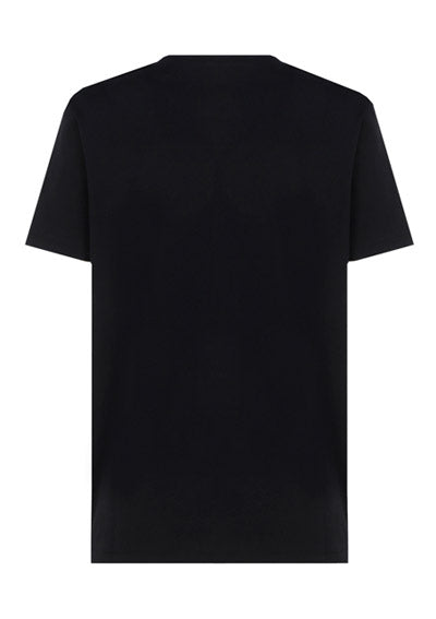 Logo Print T-Shirt - Black