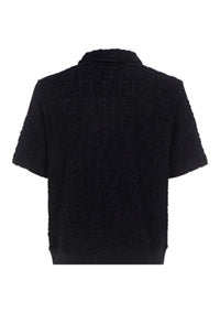FF Logo Polo Shirt - Black
