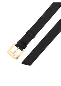 Nappa leather belt - Black