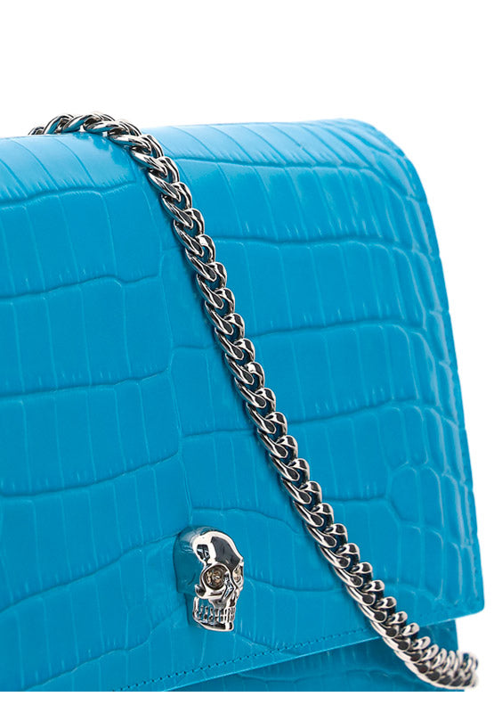 Small Skull Bag - Cerulean