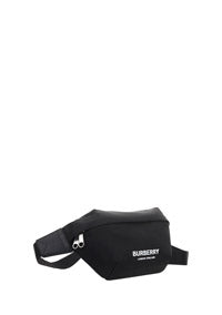 Sonny Belt Logo Print Nylon Sonny Bum Bag - Black