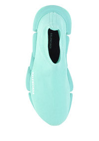 Speed 2.0 Recycled Knit Sneaker With Transparent Sole - Green