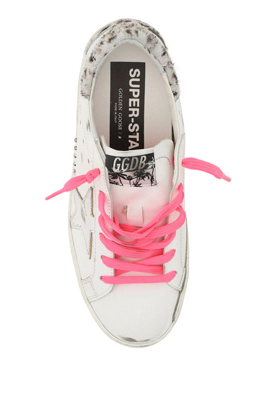 Superstar Sneakers - Leopard / White