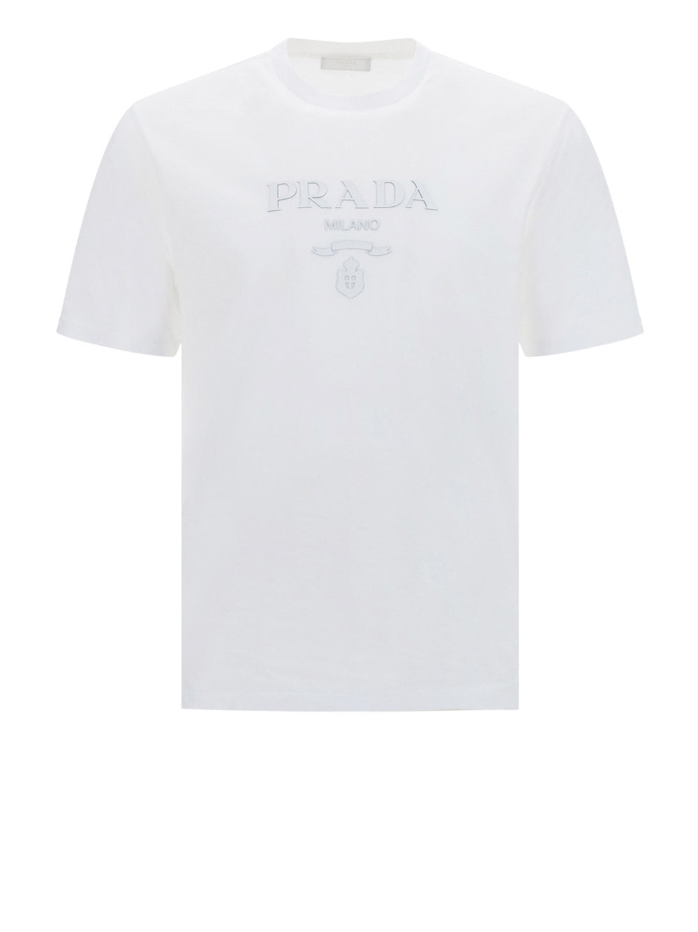 Cotton Embroidered T-Shirt - White