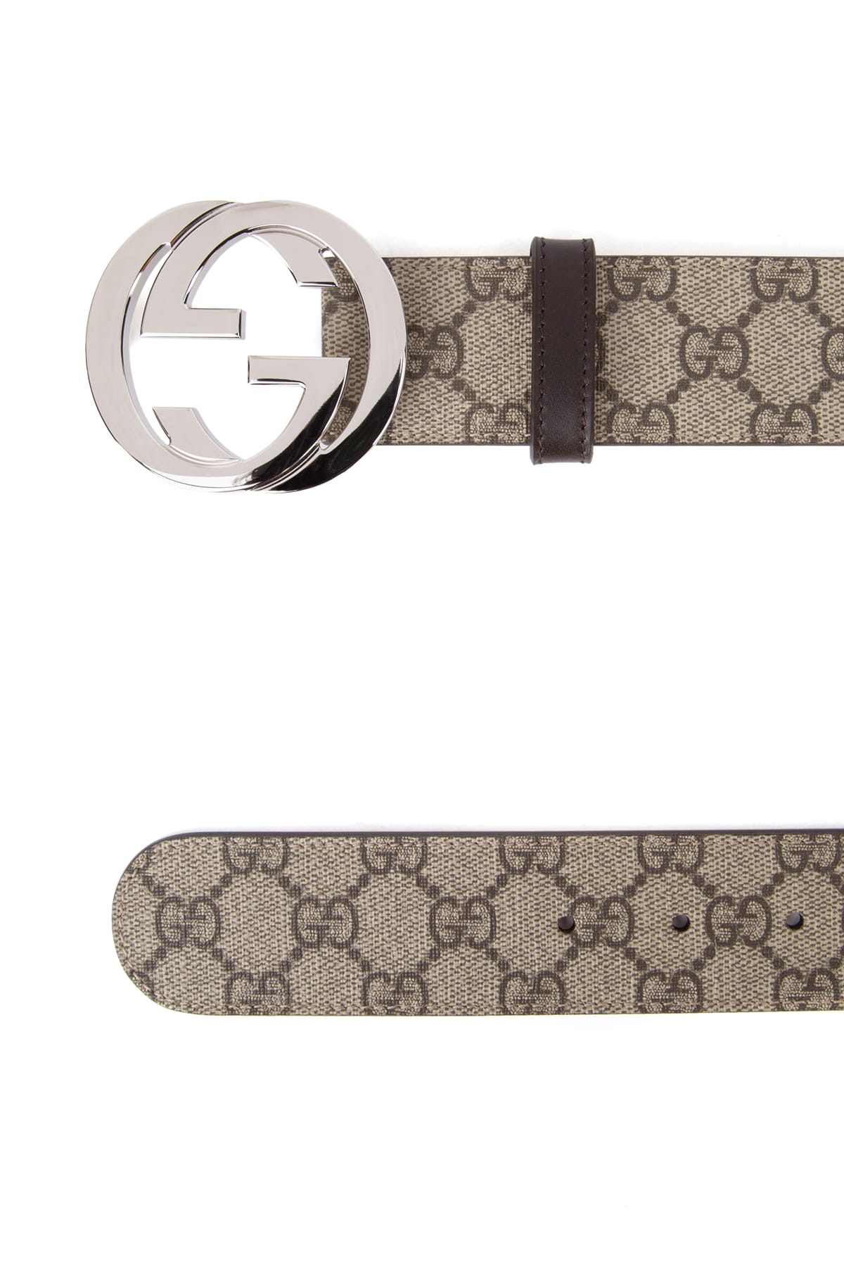 Belt With Interlocking G Buckle