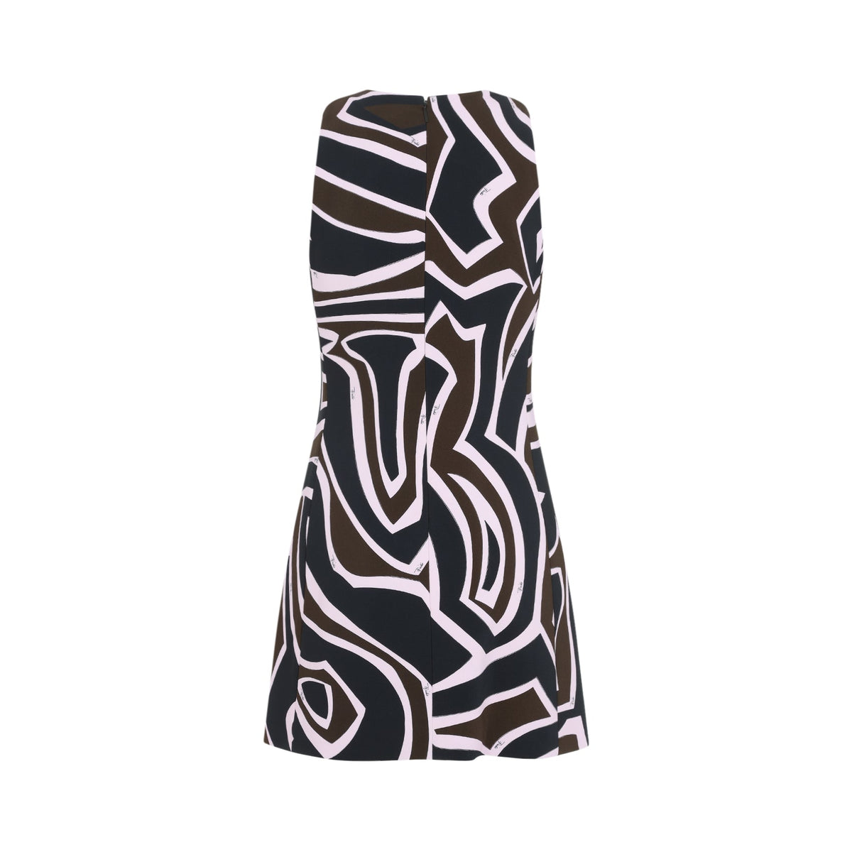 Labirinto-print Cady Dress