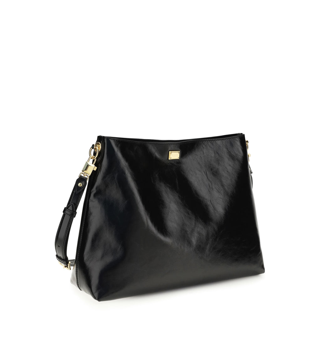 Large Vittoria Calfskin Shoulder Bag