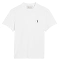 White cotton t-shirt with Ami de Coeur