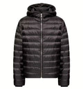 Ziplock Hooded Short Down Jacket