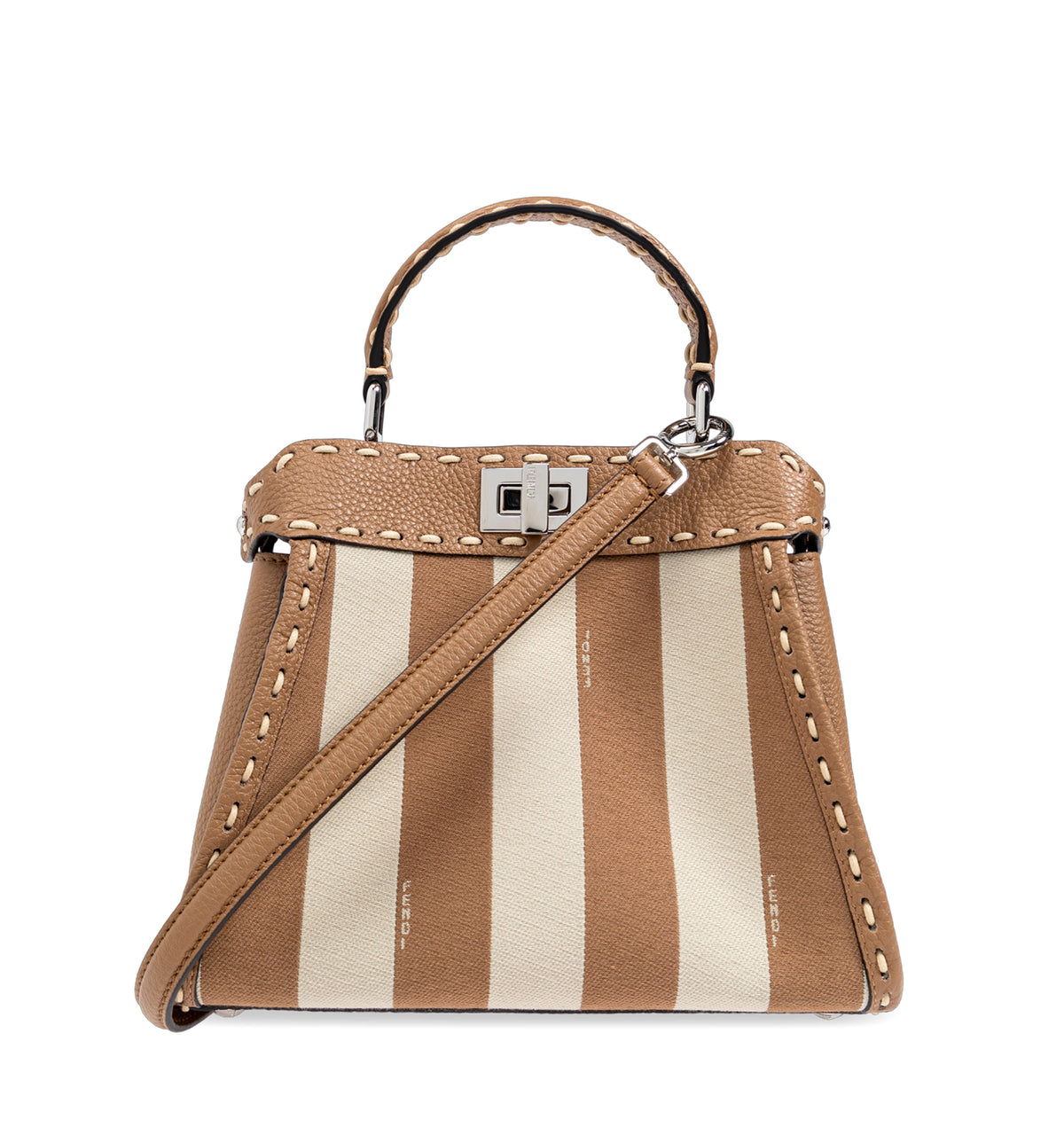 Fendi beige Shoulder Bag 'Peekaboo'