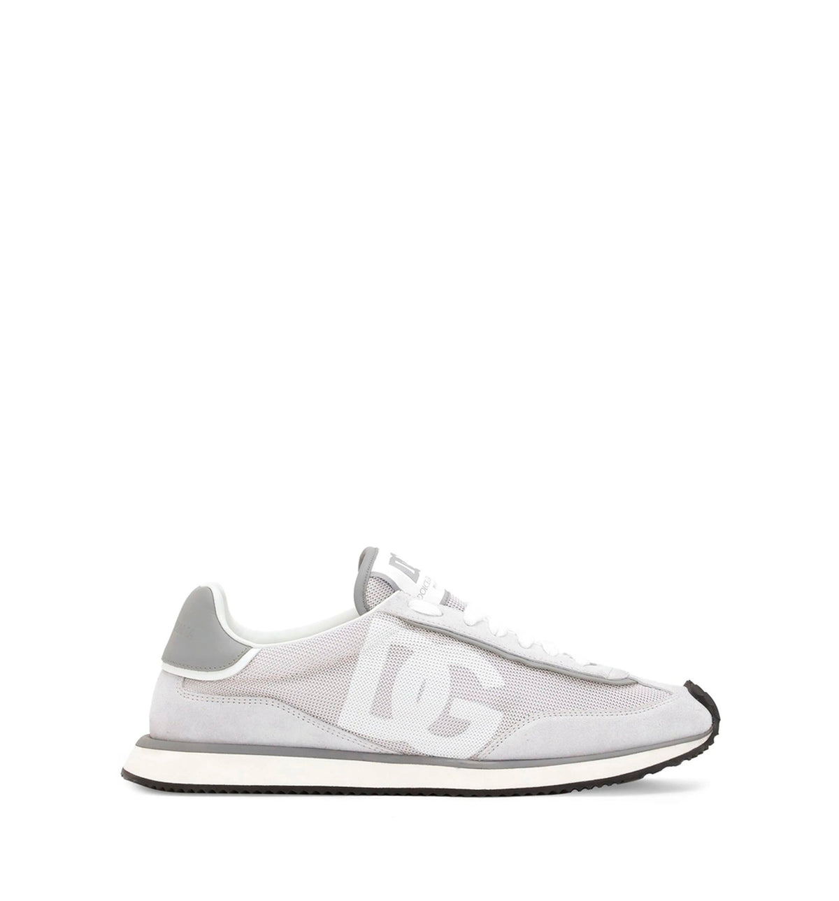 Mixed-material DG CUSHION sneakers