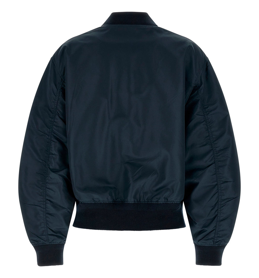 Twill bomber jacket