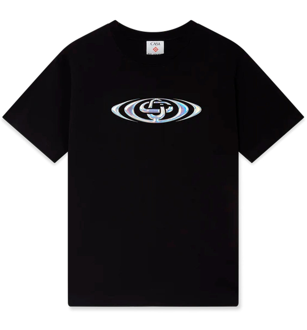 Warped Logo Short Sleeve T‑Shirt